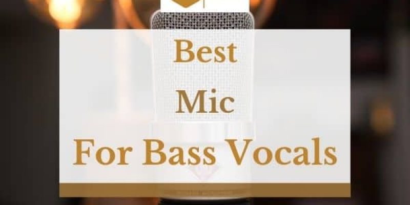 5 Best Mics For Bass Vocals in 2022